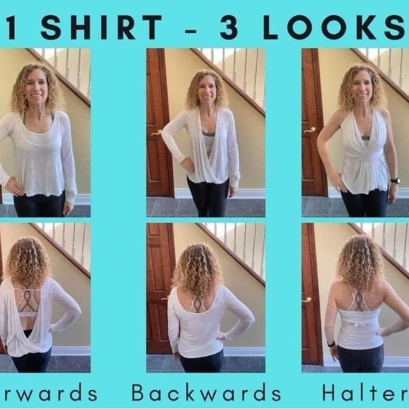 Zyia namaste long sleeve sz large - Picture 6 of 7